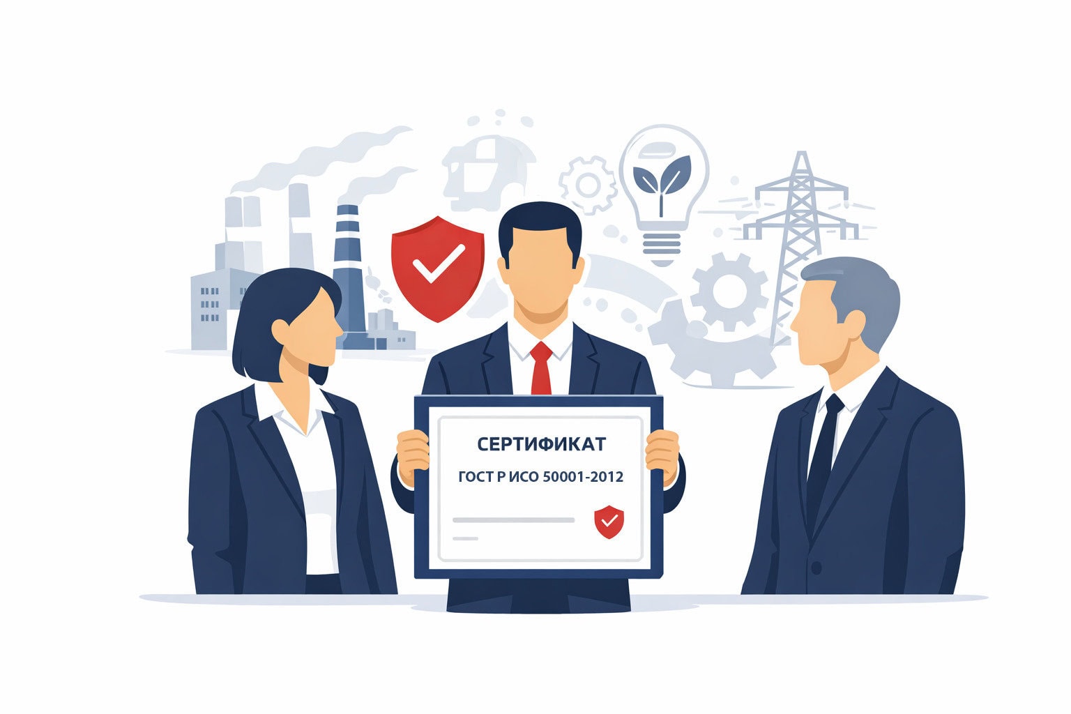 Оформление сертификата ГОСТ Р ИСО 50001-2012 в Ульяновске и по всей Ульяновской области